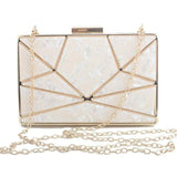 Luxury Brand Design Acrylic Decoration Clutches