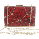 Luxury Brand Design Acrylic Decoration Clutches