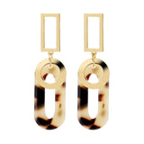 Silver Needle Earrings Women Long New Exaggerated