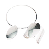 Metal Statement Choker Necklace Bracelet Sets