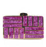 Luxury Brand Design Acrylic Decoration Clutches
