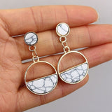 Trendy Elegant Geometric Drop Earrings