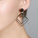 Trendy Elegant Geometric Drop Earrings