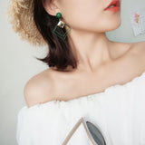 Trendy Elegant Geometric Drop Earrings