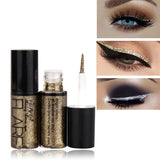 Silver Rose Gold Color Liquid Glitter Eyeliner