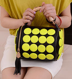 Boston Bags Ladies Tassel Button Messensher Shoulder Bags Designer