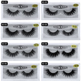 3D Mink Eyelashes 1Pair Thick Fake Lashes