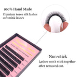 Premium Eyelash Extension Silk Mink Soft Lashes