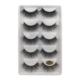 5 pairs mink eyelashes