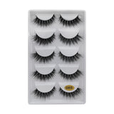 5 pairs mink eyelashes