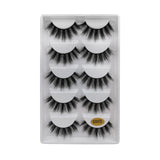 5 pairs mink eyelashes