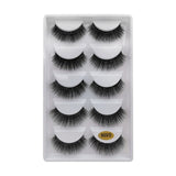 5 pairs mink eyelashes