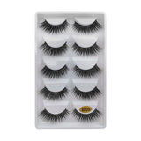 5 pairs mink eyelashes