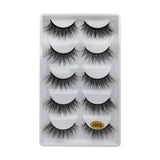 5 pairs mink eyelashes