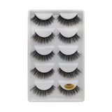 5 pairs mink eyelashes