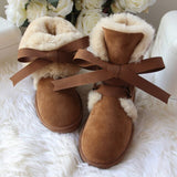 grwg New Arrival 100% Real Fur Classic Mujer Botas Waterproof Genuine Sheepskin Leather Snow Boots Winter Shoes for Women