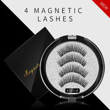 4Magnetic Eyelashes Extension Natural False Eyelash