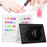 96 Colors Professional False Nail Color Book
