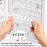 96 Colors Professional False Nail Color Book