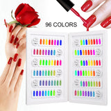 96 Colors Professional False Nail Color Book