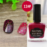 Holographic Stamping Nail Polish