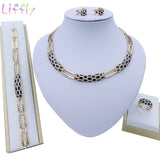 Luxury African Beads Jewelry Set