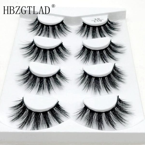 natural eyelashes long makeup 3d mink