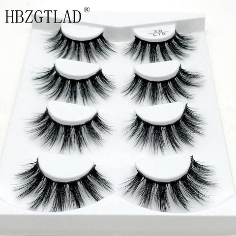 natural eyelashes long makeup 3d mink