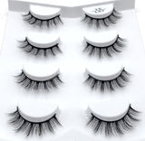 natural eyelashes long makeup 3d mink