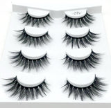 natural eyelashes long makeup 3d mink