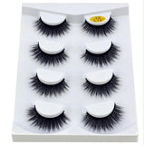 natural eyelashes long makeup 3d mink