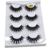 natural eyelashes long makeup 3d mink
