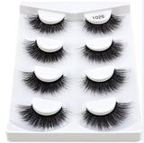 natural eyelashes long makeup 3d mink