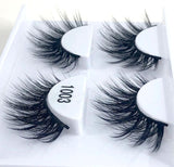 natural eyelashes long makeup 3d mink