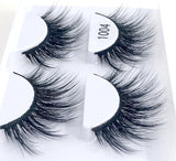 natural eyelashes long makeup 3d mink