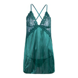 Women's Lace Satin Silk Sleepwear