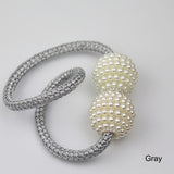 1x Pearl Magnetic Curtain Clip Curtain Holders Tieback Buckle Clips