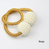 1x Pearl Magnetic Curtain Clip Curtain Holders Tieback Buckle Clips