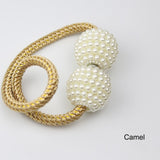 1x Pearl Magnetic Curtain Clip Curtain Holders Tieback Buckle Clips