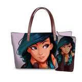 Handbag Black Afro Girls Printing Handbags