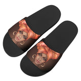 Black Art African Girl Printing Slide Slipper