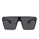 Oversized Square Sunglasses Retro Gradient Big Frame Sun Glasses