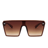 Oversized Square Sunglasses Retro Gradient Big Frame Sun Glasses