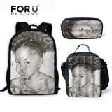 Black Girl Magic Melanin Prints Book Bag