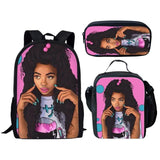 Black Girl Magic Melanin Prints Book Bag