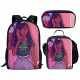 Black Girl Magic Melanin Prints Book Bag