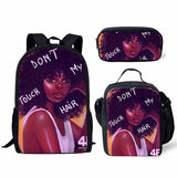 Black Girl Magic Melanin Prints Book Bag