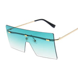Vintage Square Sunglasses