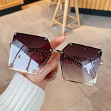 Super Large Gradient Sunglasses