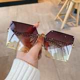 Super Large Gradient Sunglasses
